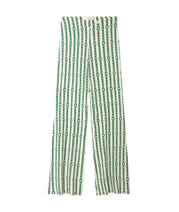 PANTALON GIUDECCA CHAINE VERT solde