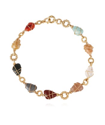 COLLIER RAINBOW MULTICOLORES s'inspire de l'anatomie humaine