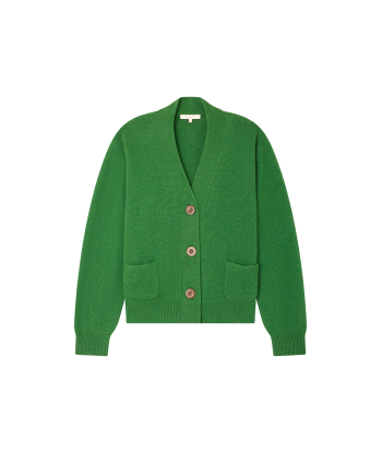 CARDIGAN LOU VERT PRAIRIE Véritable concentré