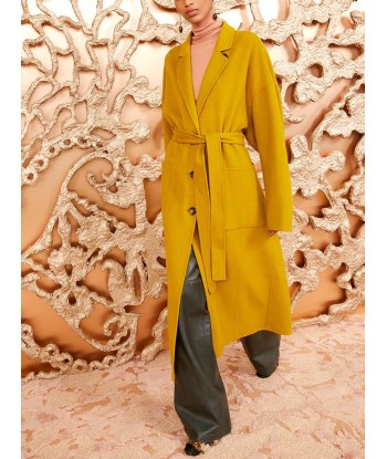 HARLOW TURMERIC COAT vente chaude votre 