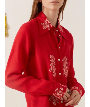 DOLLY RED CHERRY SHIRT Faites des économies