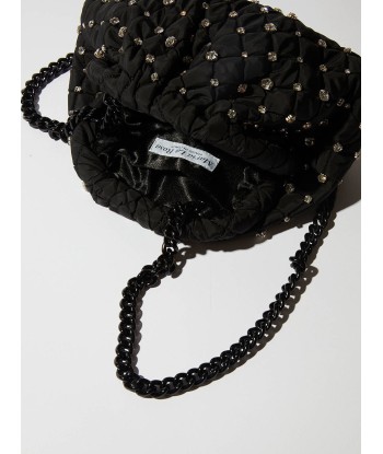 BLACK RHINESTONE GAME GAME BAG est présent 