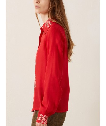 DOLLY RED CHERRY SHIRT Faites des économies