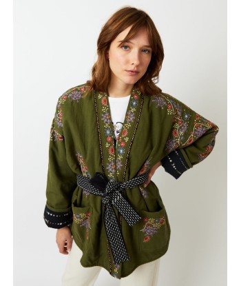 KIMONO HOPE KAKI pas cheres