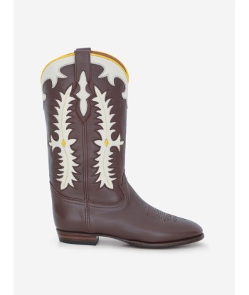 MIDNIGHT TEXAS BROWN ARTIC BOOTS prix