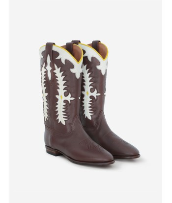 MIDNIGHT TEXAS BROWN ARTIC BOOTS prix