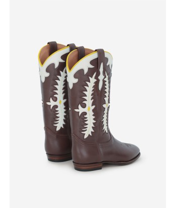 MIDNIGHT TEXAS BROWN ARTIC BOOTS prix